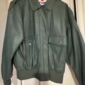Bohme Bomber Leather Jacket